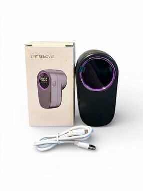 Rechargeable Electric Lint Remover Fabric Shaver USB Charging Digital Display